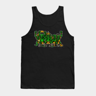 Fantasy Football Goblin Team - Orange Tank Top